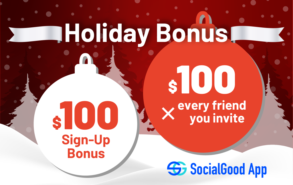 Christmas 100sign up Referral bonus