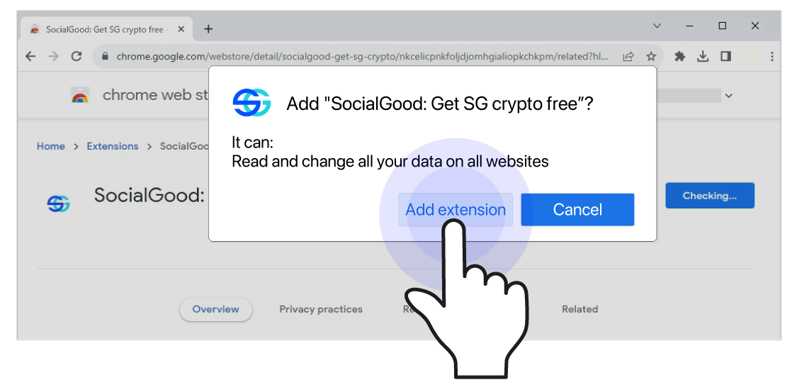 How to Install SocialGood Chrome Extension Tutorial SocialGood App