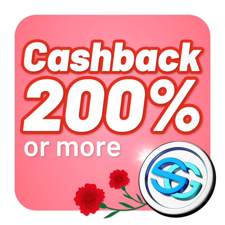 May blog in 200 or more cashback