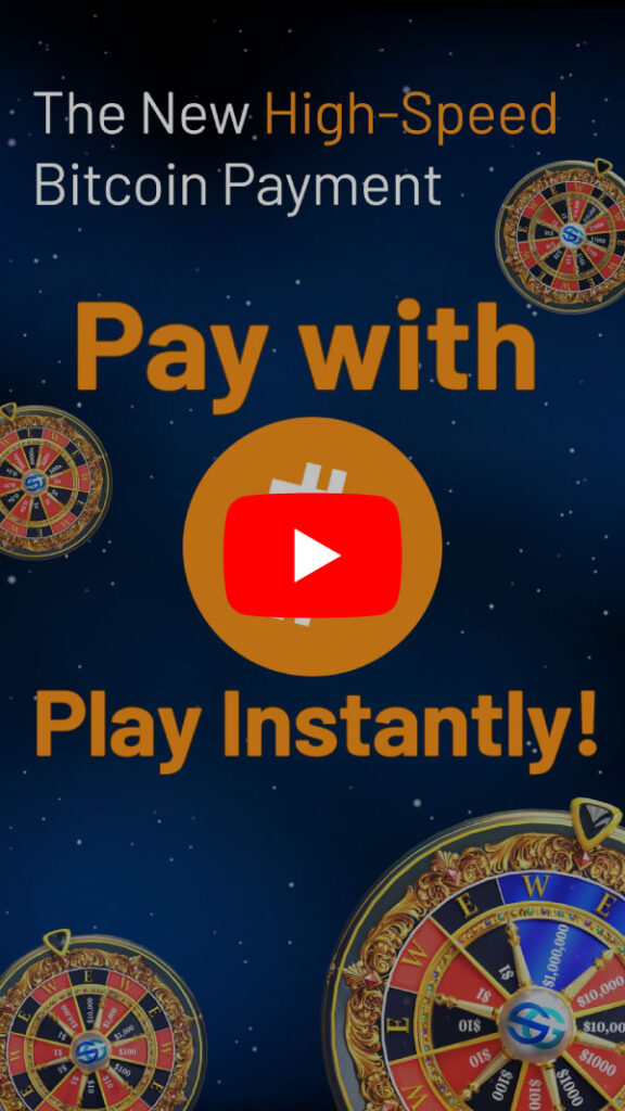 SGA youtube thumbnail Pay with Bitcoin Play Instantly 600