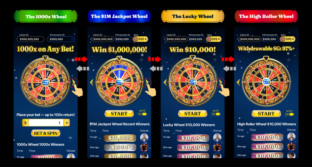 The 1000x Wheel 4spinner 260210