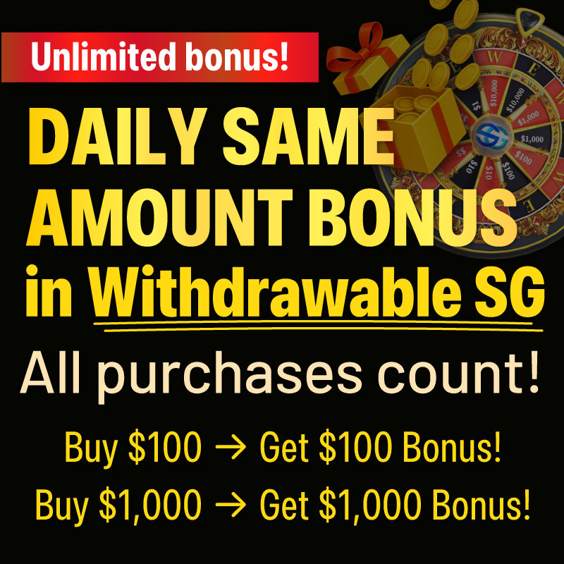 SGA thumbnail Daily Same Amount Bonus