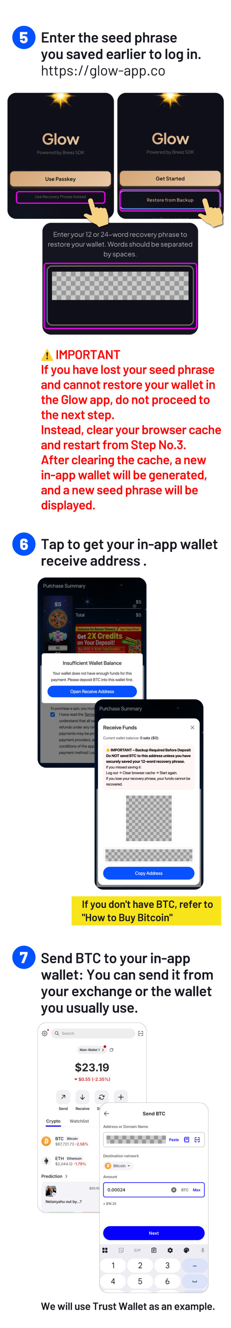 SGA Hot to buy spin with BTC Step part2 9