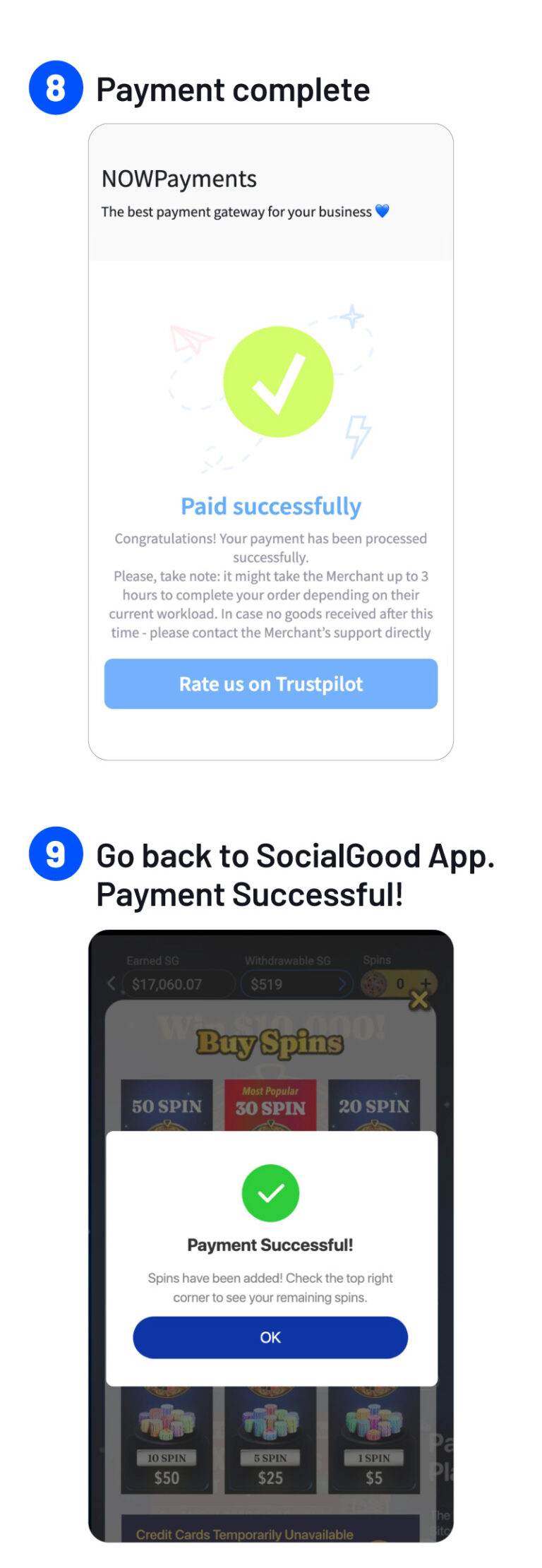 sga pay with crypto Step part3 1