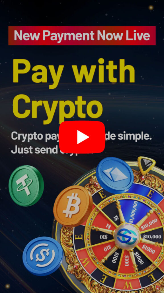 youtube sga thumbnail pay with crypto